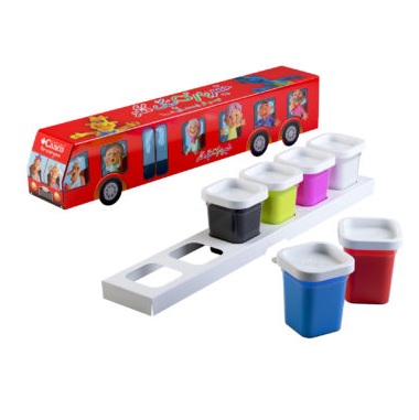 خمیرسبک 6رنگ کنکواتوبوسی