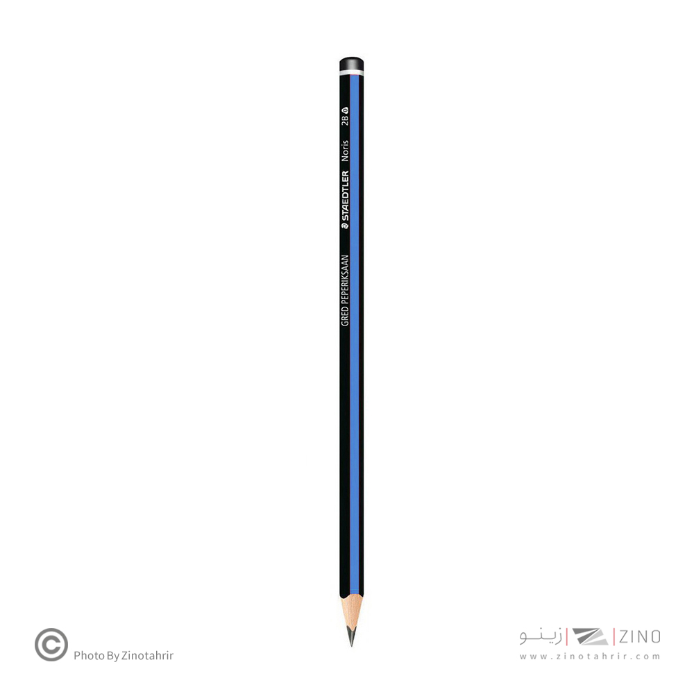 مداد مشکی(بدنه سه گوش آبی) نوریس استدلر کد118HB-3LJ