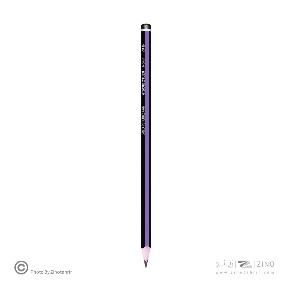 مداد مشکی(بدنه سه گوش بنفش) نوریس استدلر کد118HB-6LJ