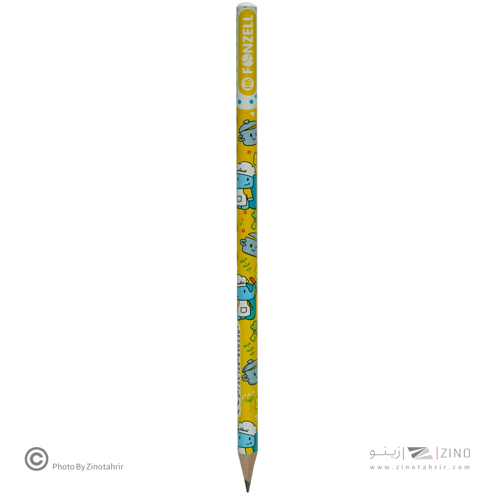 مداد مشکی طرح دار فونزل کد463034