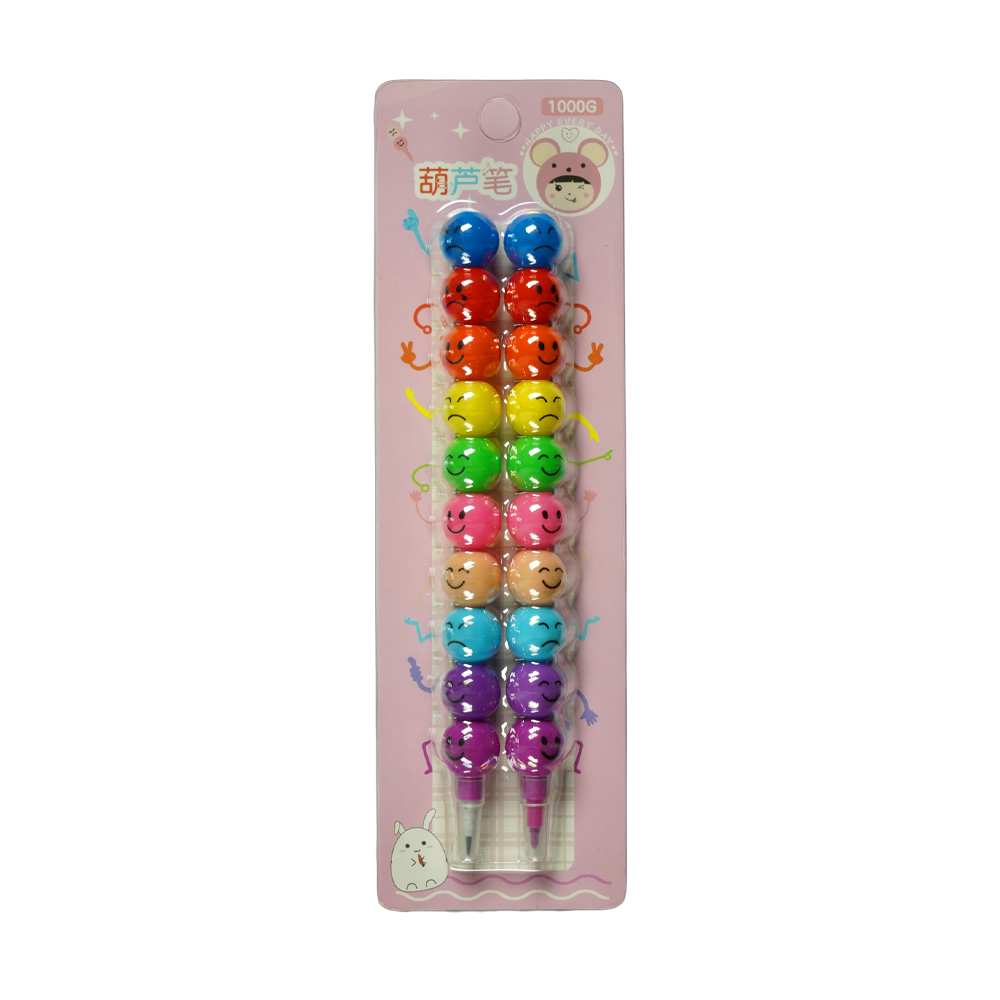 مداد مشکی فشنگی+پاستل فشنگی کدHLB-1010
