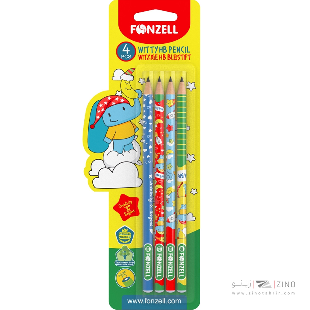مدادمشکی فانتزی4عددی فونزل کد685033/463033