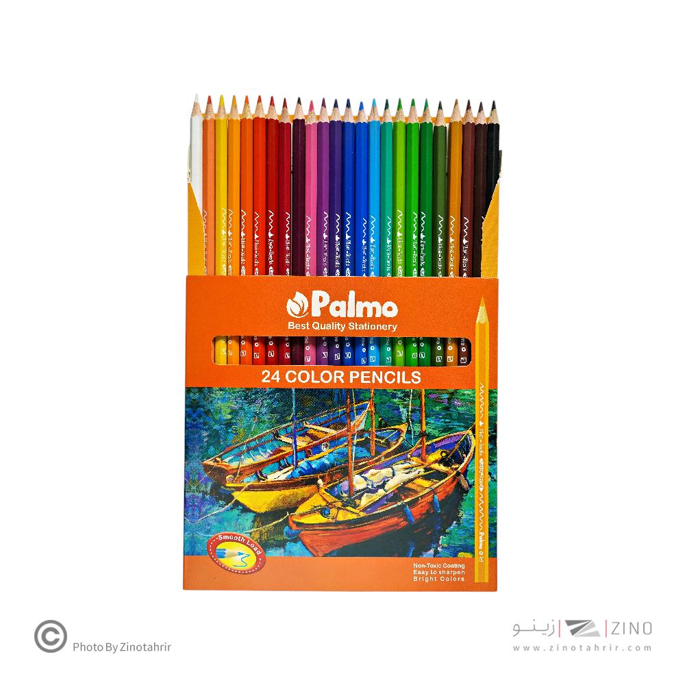 مدادرنگی24رنگ جعبه مقوایی پالمو