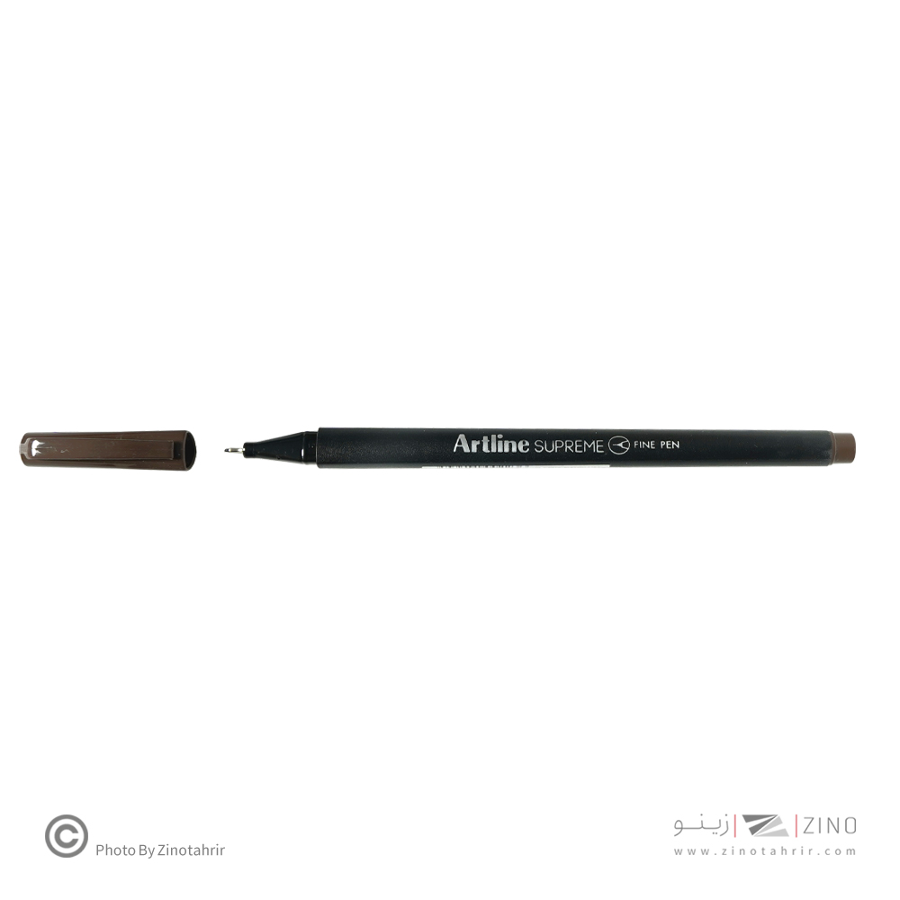 روان نویس نوک نمدی قهوه ای تیره سوپریم آرتلاین کدEPFS200DARKBROWN