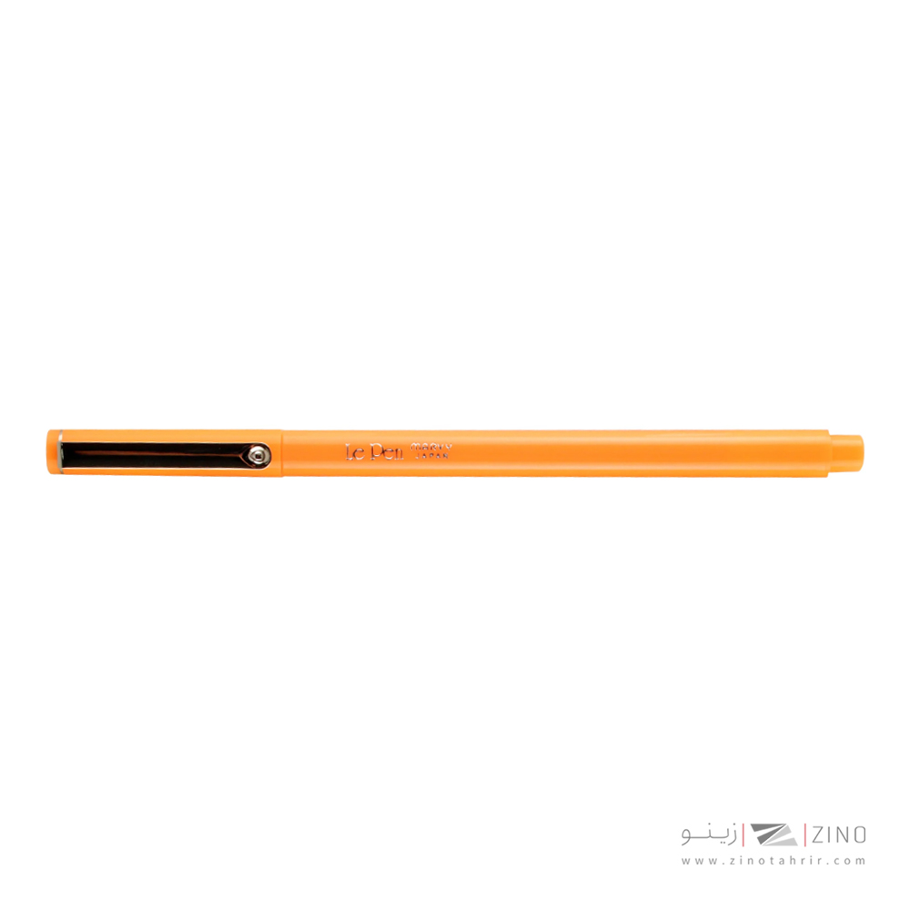 روان نویس نوک نمدی یوشیدا رنگ نارنجی فلورسنت 