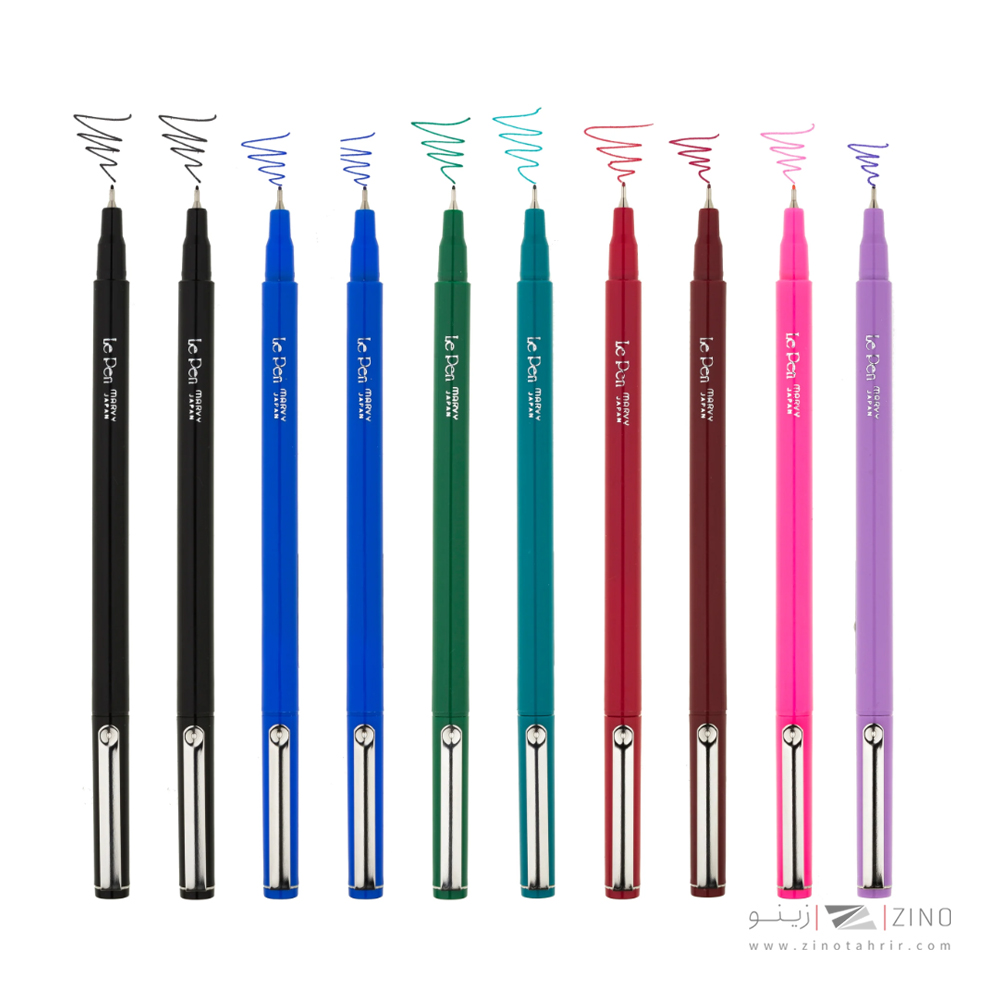 روان نویس نوک نمدی 10رنگ یوشیداکد4300-10A