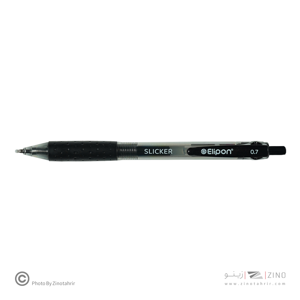 روان نویس فشاری اسلیکر مشکی 0/7 الیپون