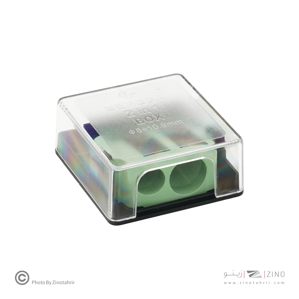 تراش مخزن دار دو سوراخ فلزی (قاب دار) برسا کد2202