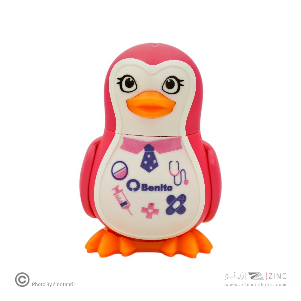 تراش مخزن دار دو سوراخ طرح پنگوئن بنیتو کد B 2005