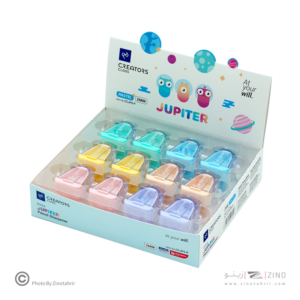 تراش مخزن دار دو سوراخ مخصوص مغز 2میل پاستلی ژوپیتر سی کلاس کدCCJPS-P