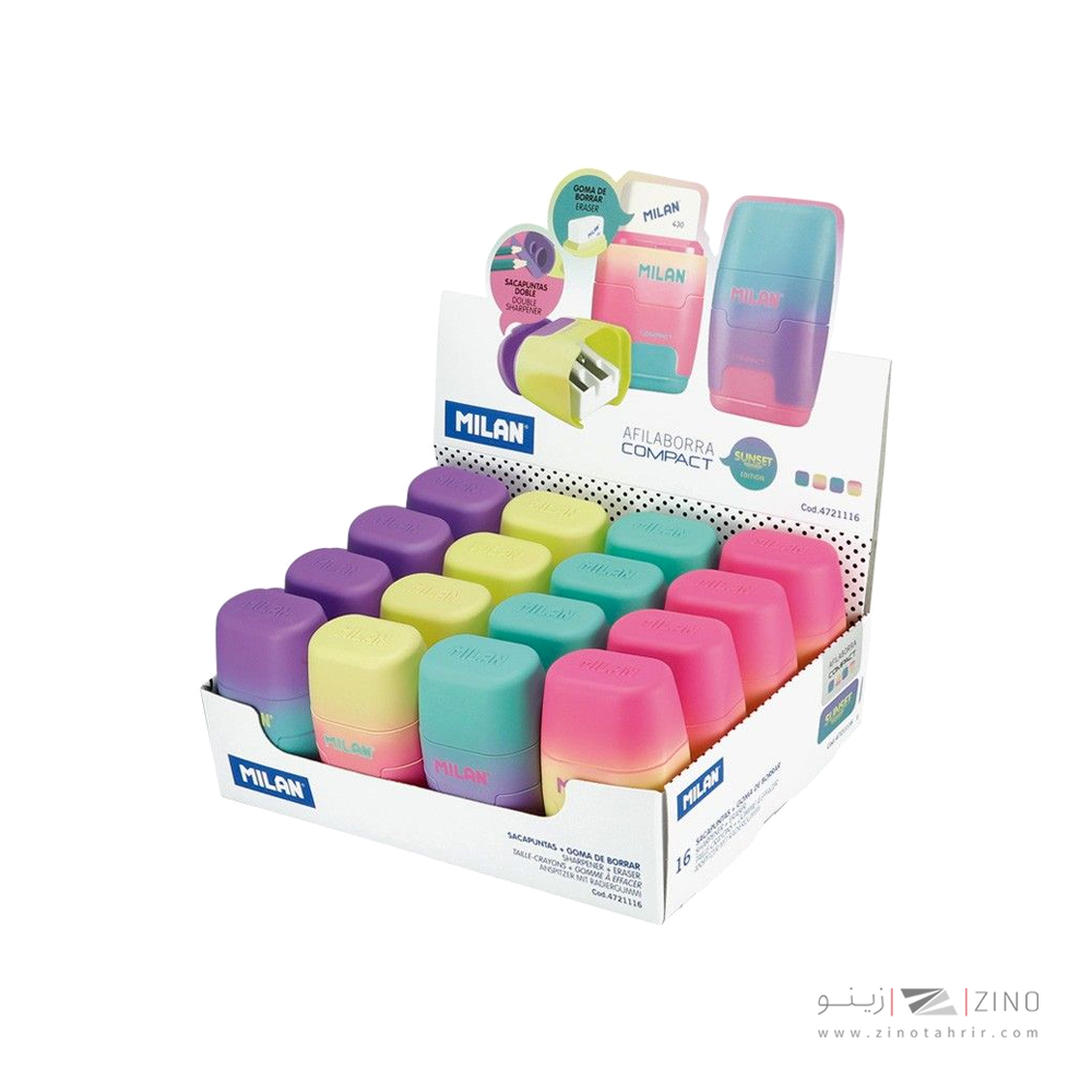 پاکن تراش دوقلو سریCOMPACT SUNSETمیلان کد4721116