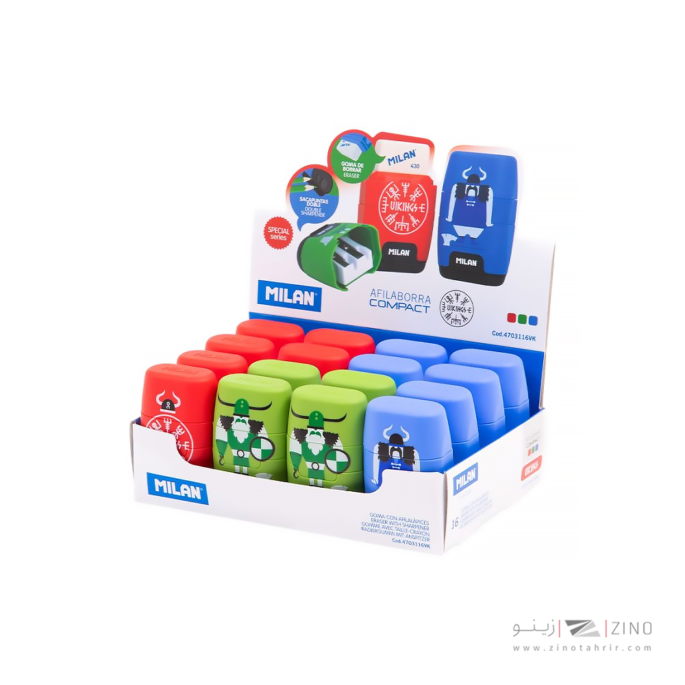 پاکن تراش دوقلو سریCOMPACT VIKINGSمیلان کد4703116VK