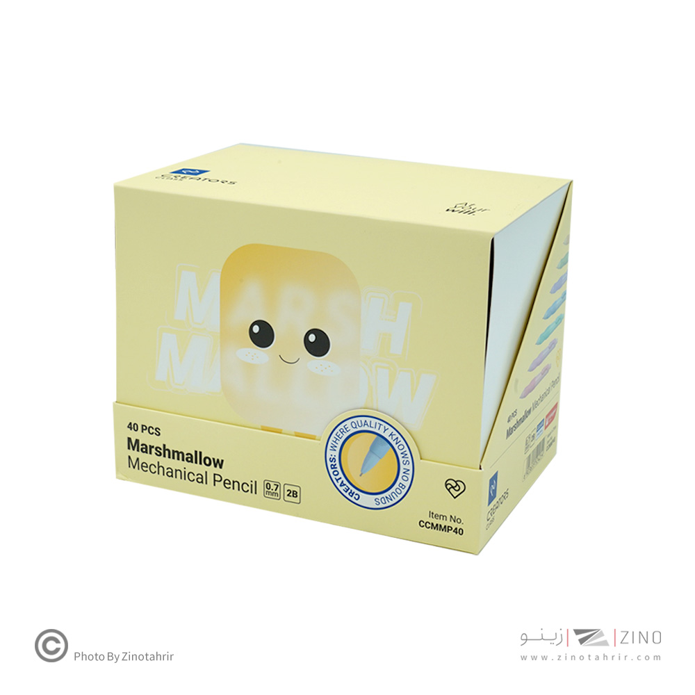 اتود0/7 بدنه رنگ پاستلی  با مغز گرید2B مارشمالو سیکلاس کدCCMMP40