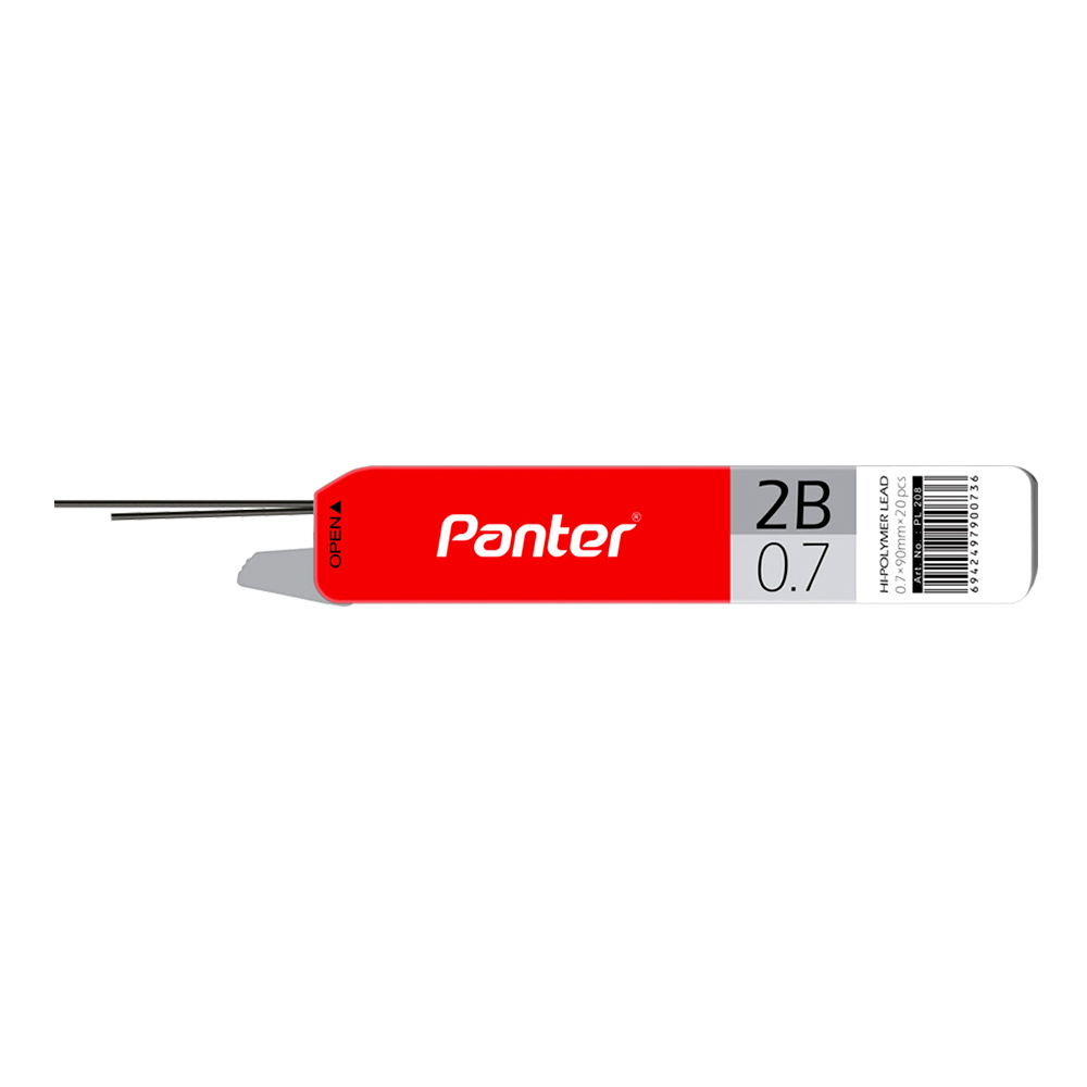مغز مداد 0/7 بلند (90میل) 2B پنتر کدPL208