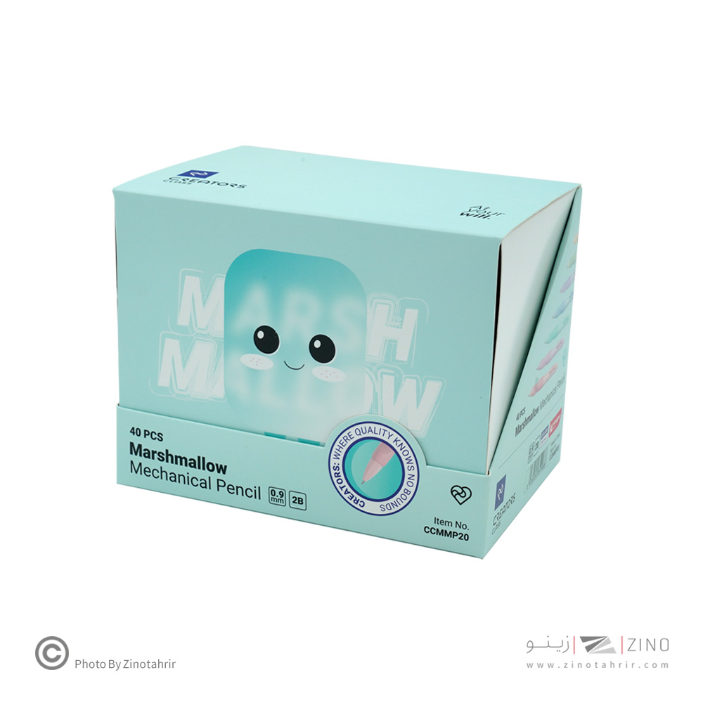 اتود0/9 بدنه رنگ پاستلی  با مغز گرید2B مارشمالو سیکلاس کدCCMMP20