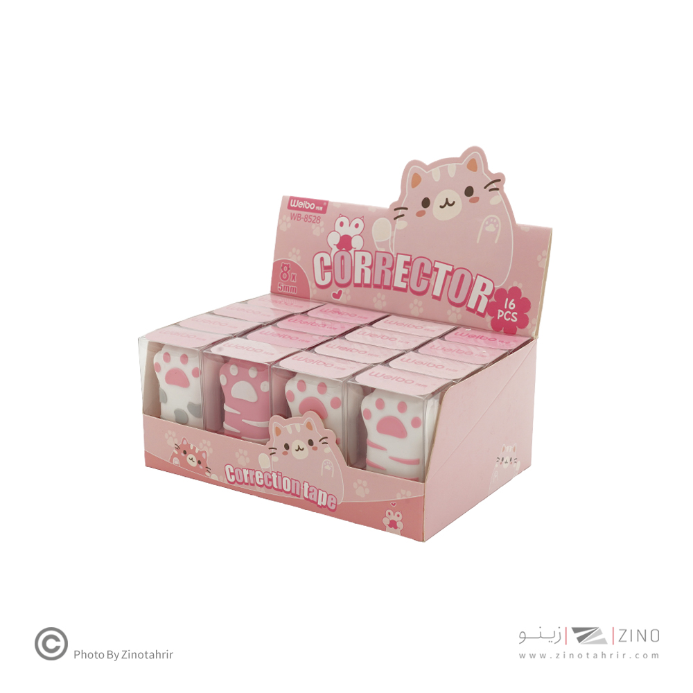 لاک نواری فانتزی سیلیکونی بسته16عددی Weibo