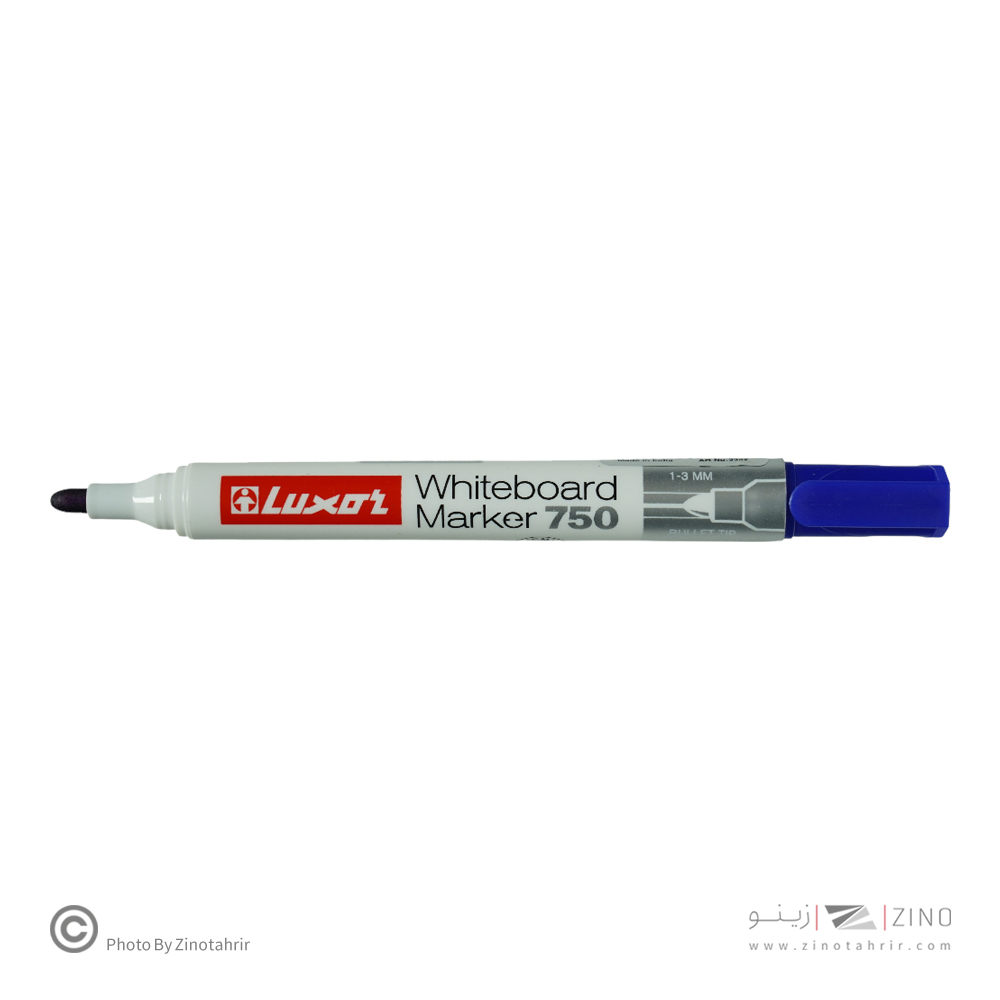 ماژیک وایت برد گرد آبی لاکسر کد750