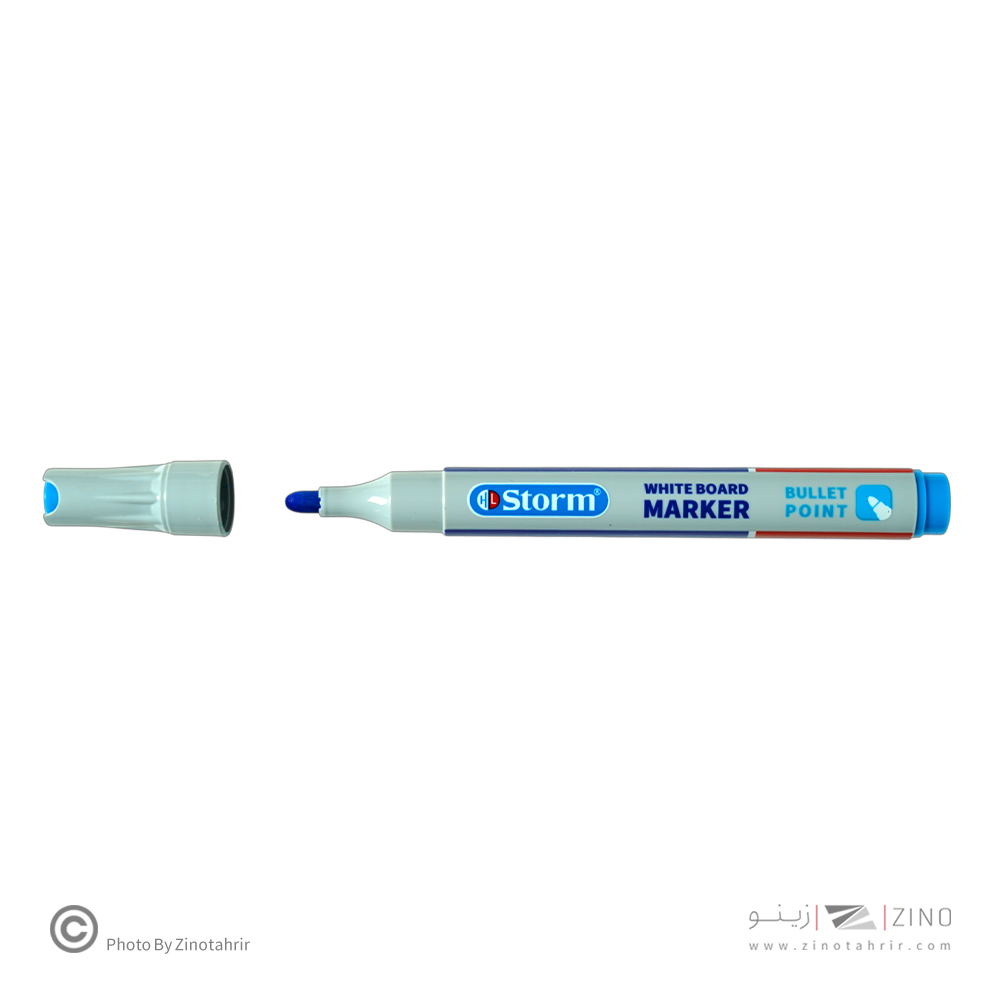 ماژیک وایت بردگرد ابی روشن استورم کد340775