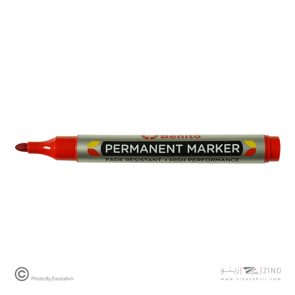 ماژیک معمولی گرد قرمز بنیتو