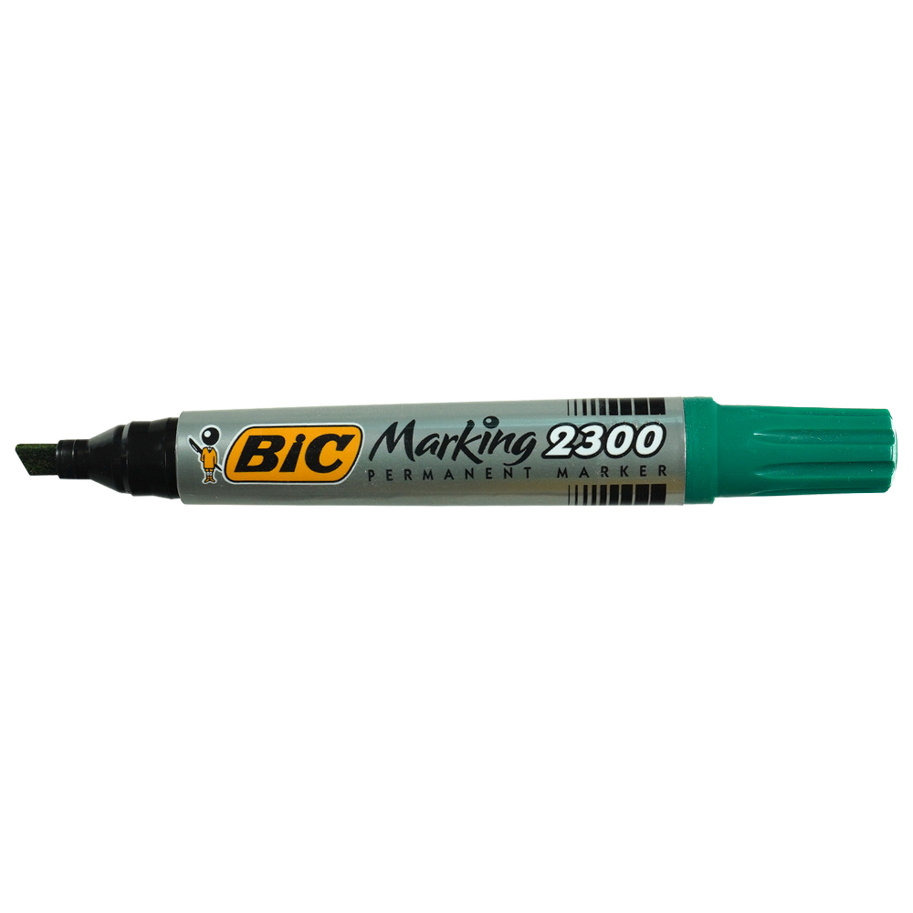 ماژیک معمولی تخت سبز بیک کد 2300