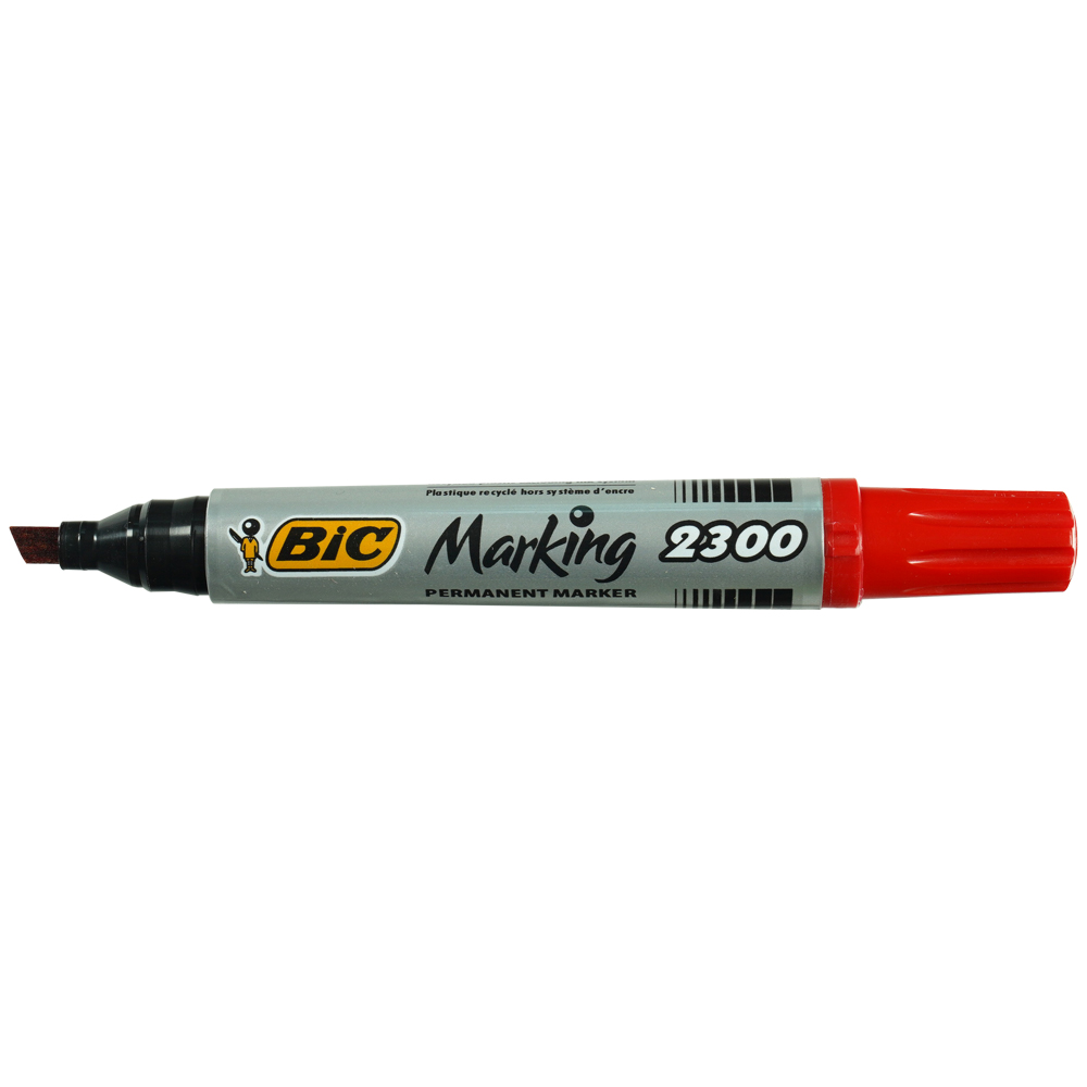 ماژیک معمولی تخت قرمز بیک کد 2300
