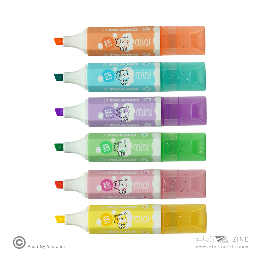 علامت زن6رنگ مینی فانتزی پیکاسو کدHL160