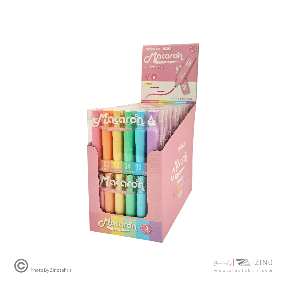 علامت زن مایع رنگ جور پاستلی چاش کدH826