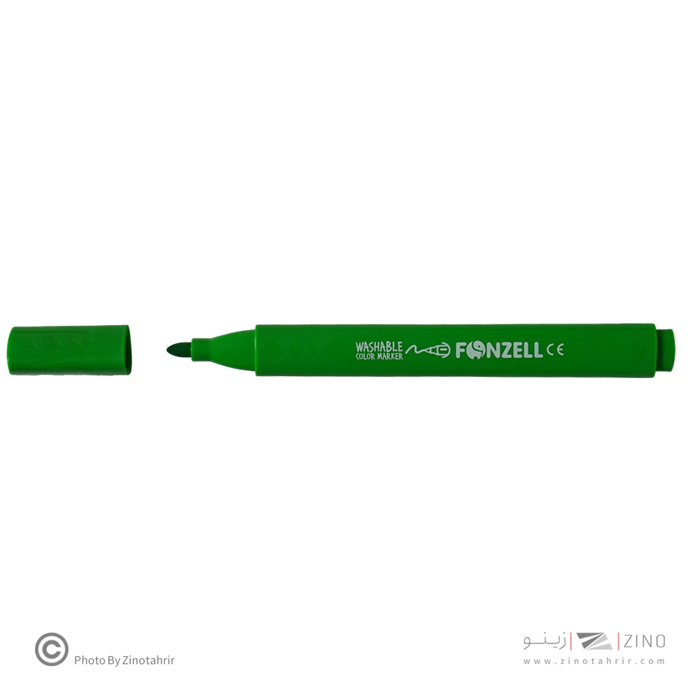 ماژیک نقاشی12رنگ(بدنه سه گوش  جعبه طلقی قابل شستشو) فونزل کد685006یا کد463006