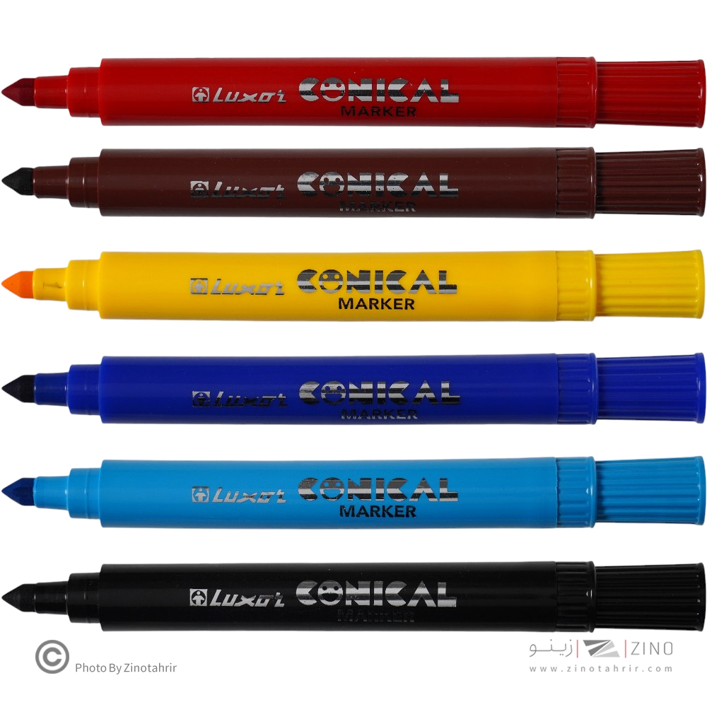 ماژیک نقاشی 12رنگ کونیکال لاکسر کد6152/12BX