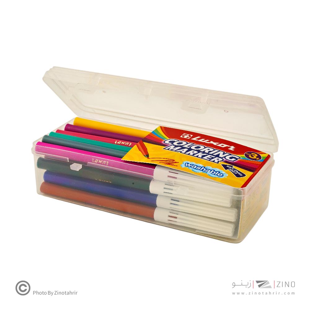 ماژیک نقاشی24رنگ جعبه طلقی لاکسرکد6101