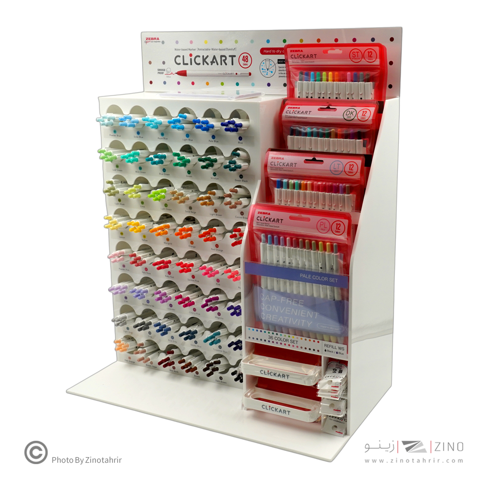 ماژیک فشاری کلیک آرت زبرا