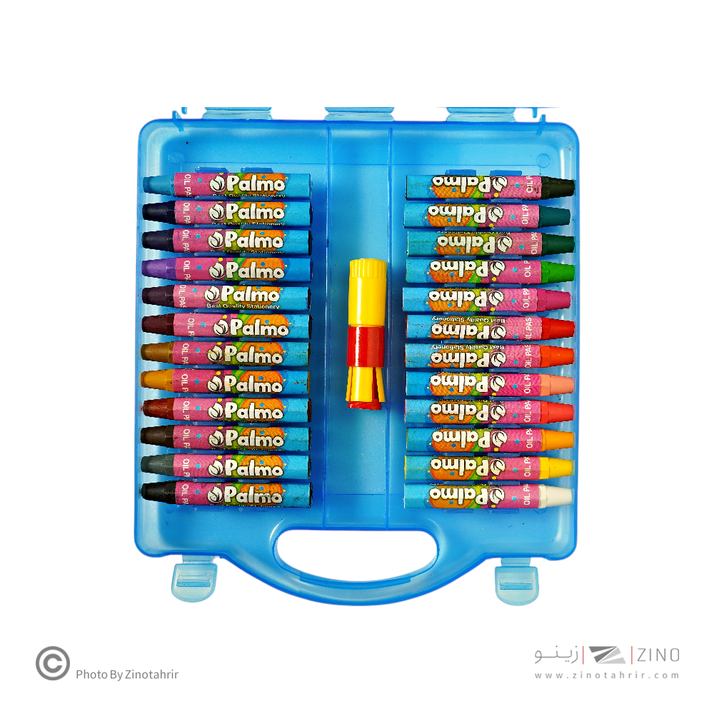 پاستل روغنی24رنگ طلقی پالمو کد2204