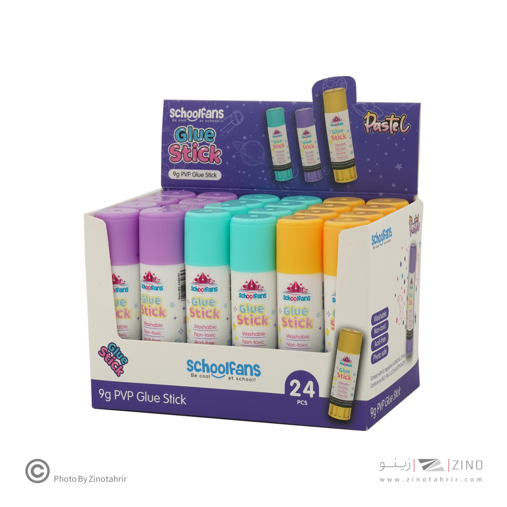 چسب ماتیکی 9گرم اسکول فنز کد92701