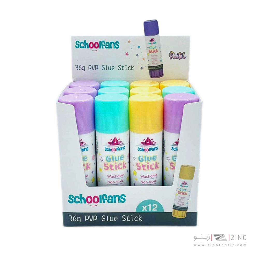 چسب ماتیکی 36گرم اسکول فنز کد92703
