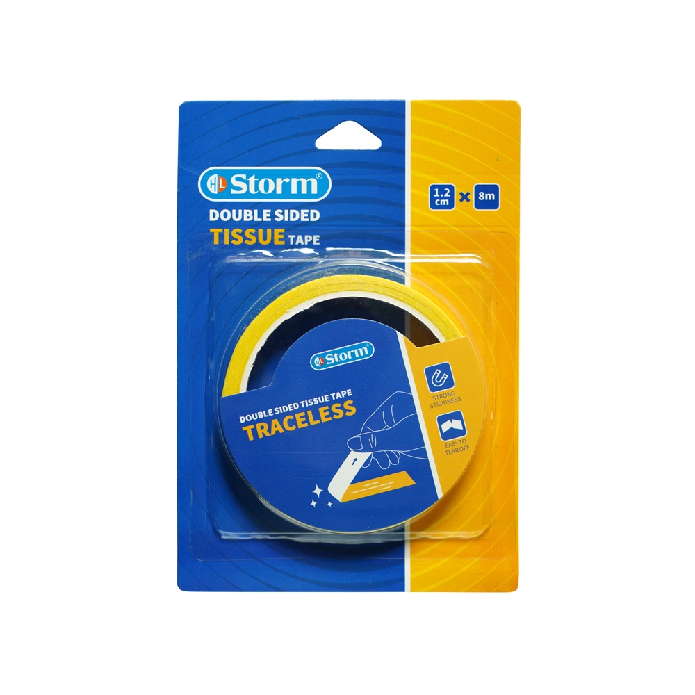 چسب دوطرفه1/2 پوست پیازی 8متری استورم کدHL-102339