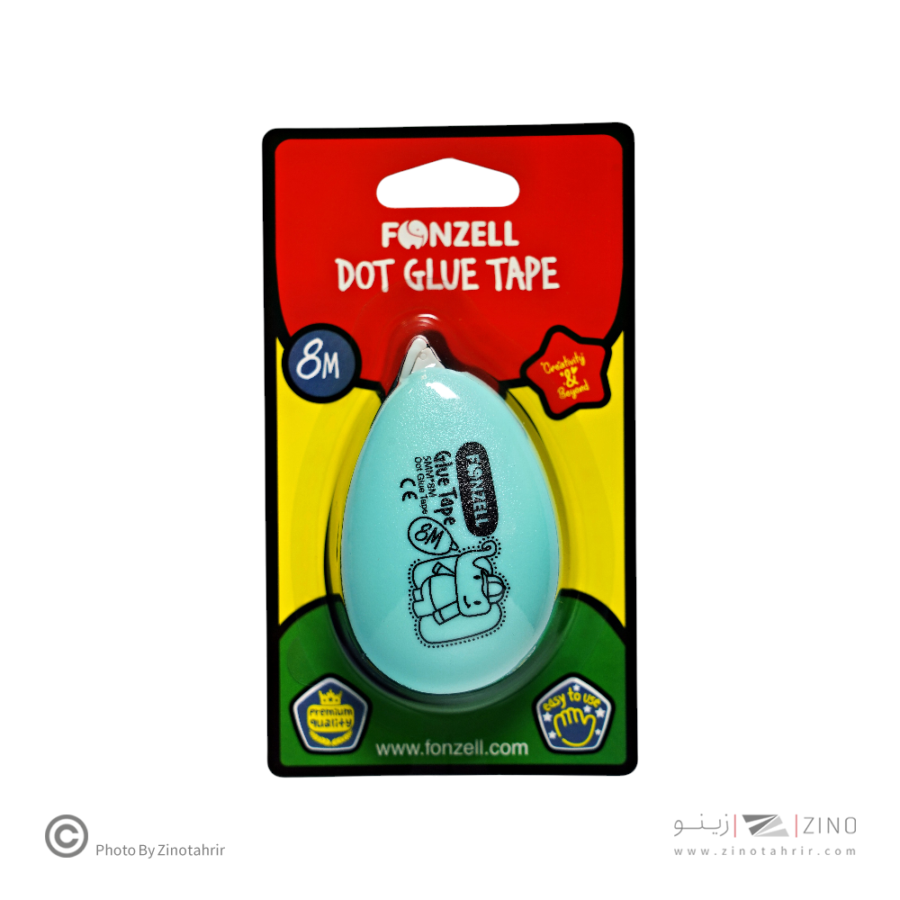چسب نواری نقطه ای عرض5میلیمتر و طول8متر فونزل کد685024