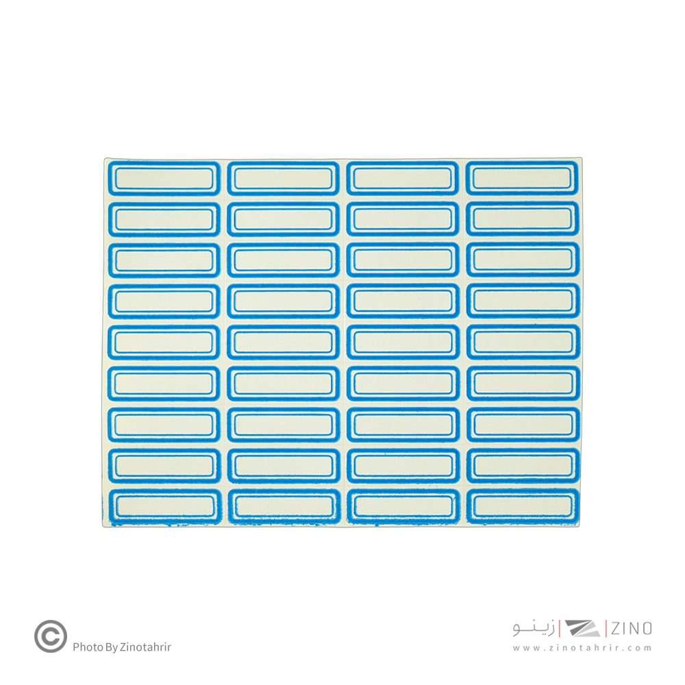 برچسب دورآبی خارجی کد3 سایز3.4*1.2