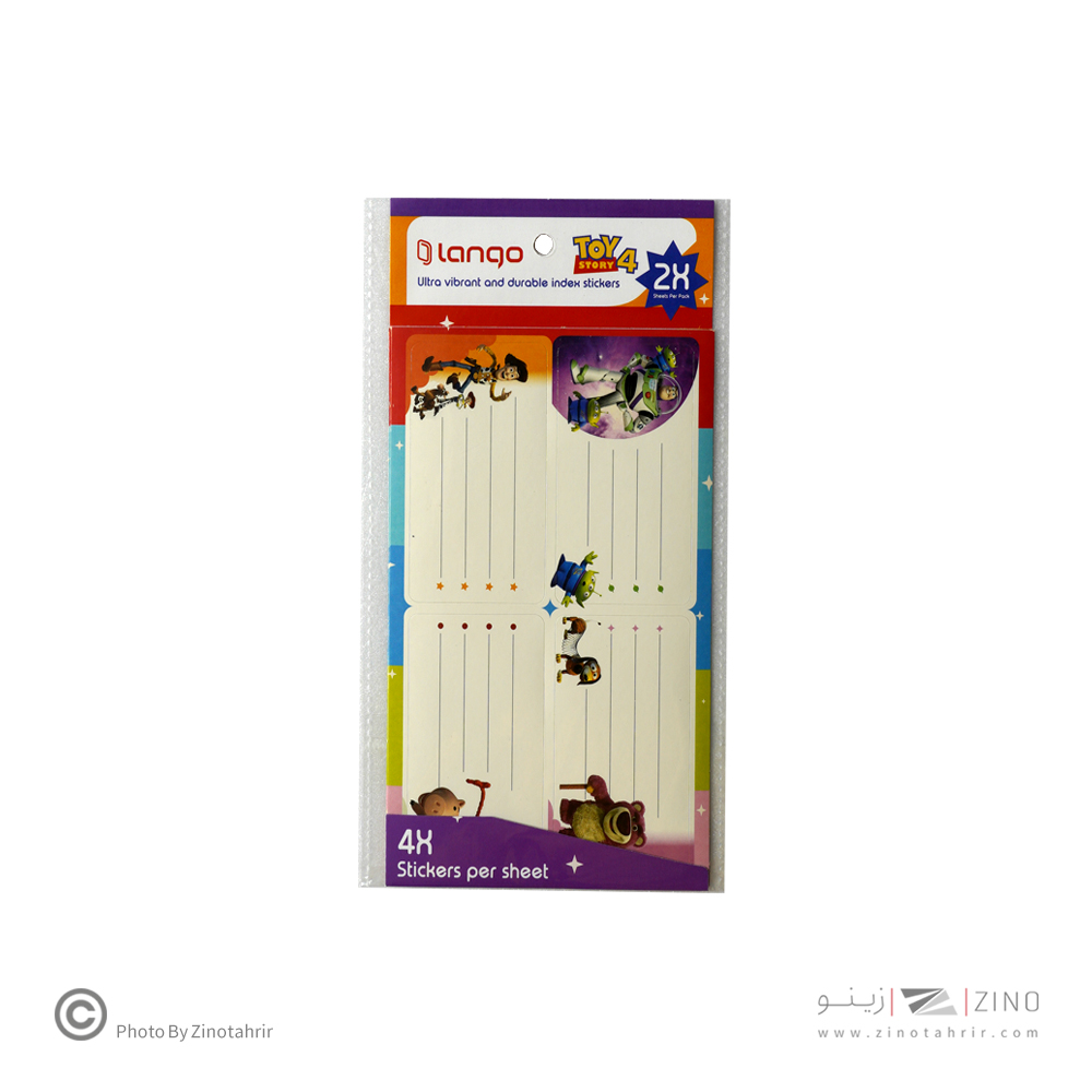 برچسب اسم دانش آموز طرح داستان اسباب بازی لانگو