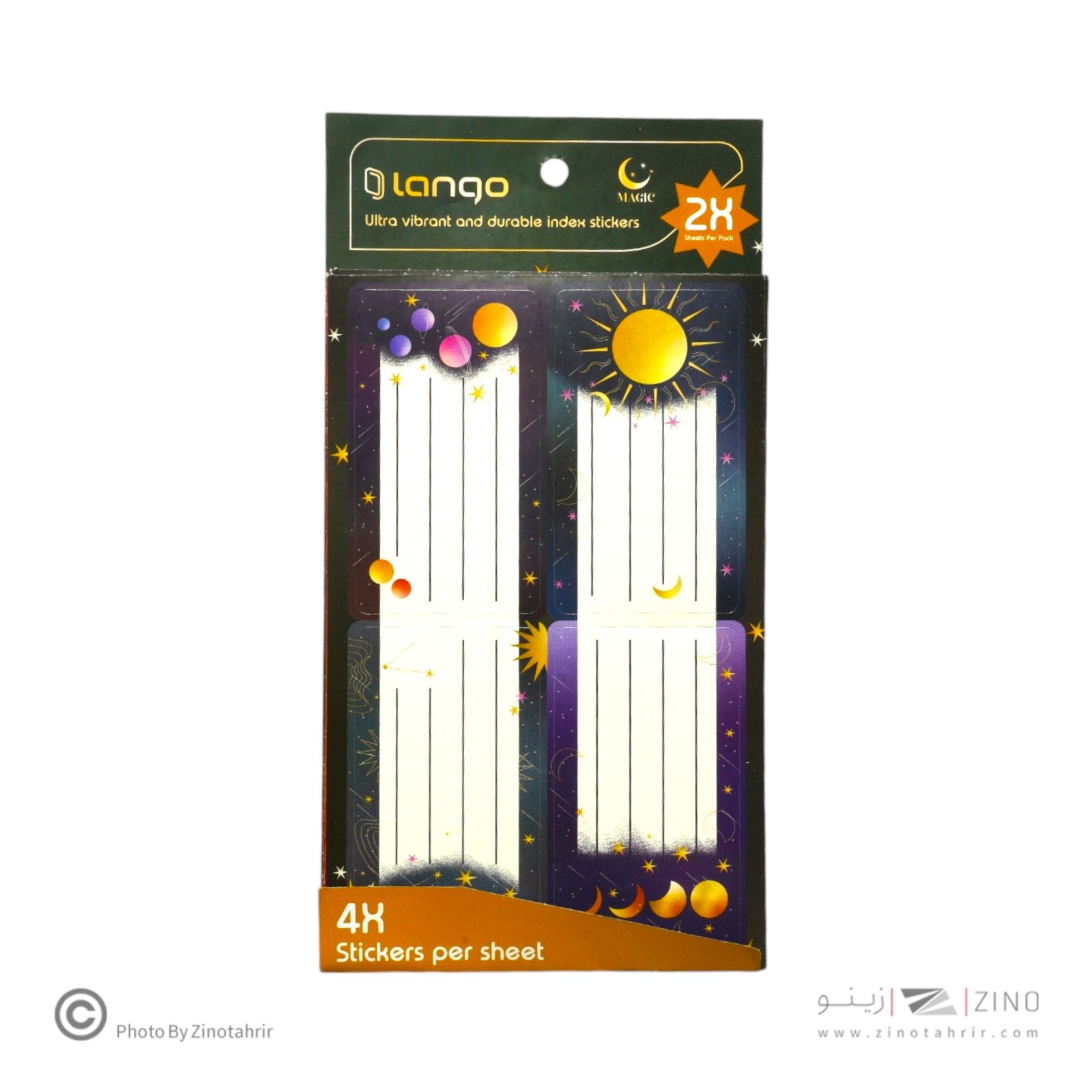 برچسب اسم دانش آموز طرح مجیک لانگو