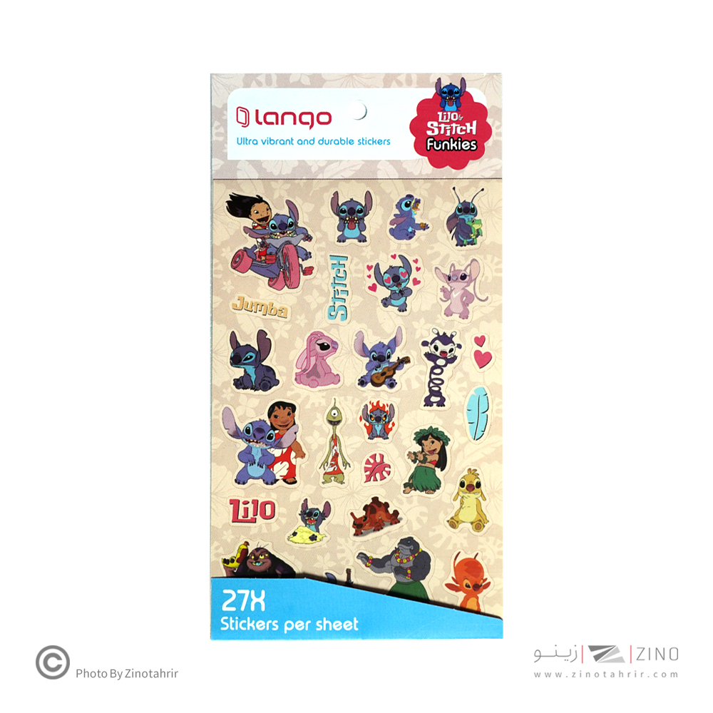 برچسب لانگو سری فانکیز طرح لیلو و استیچ