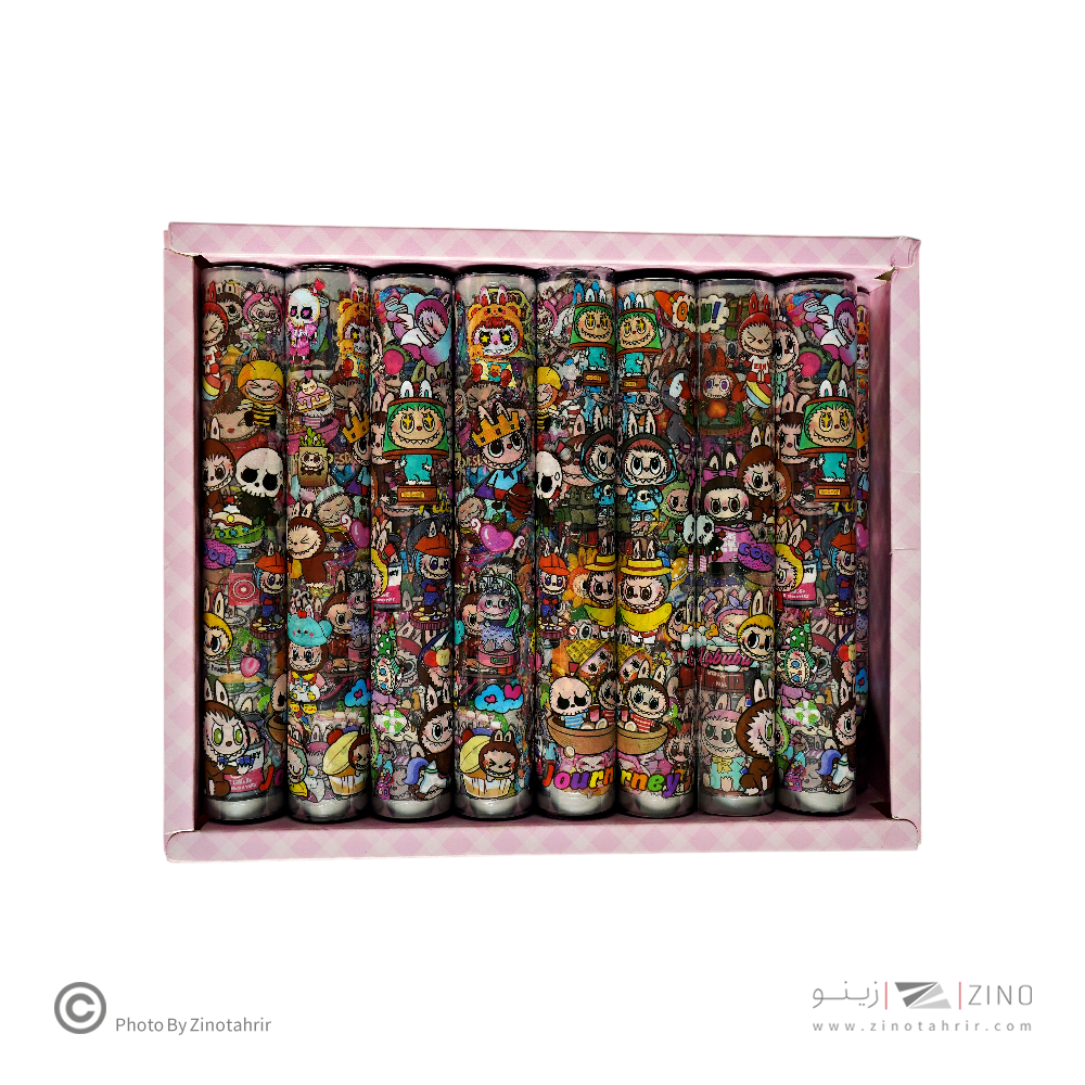 استیکر فانتزی رولی (طرح لبوبو) کد09 یا کدCY-CR