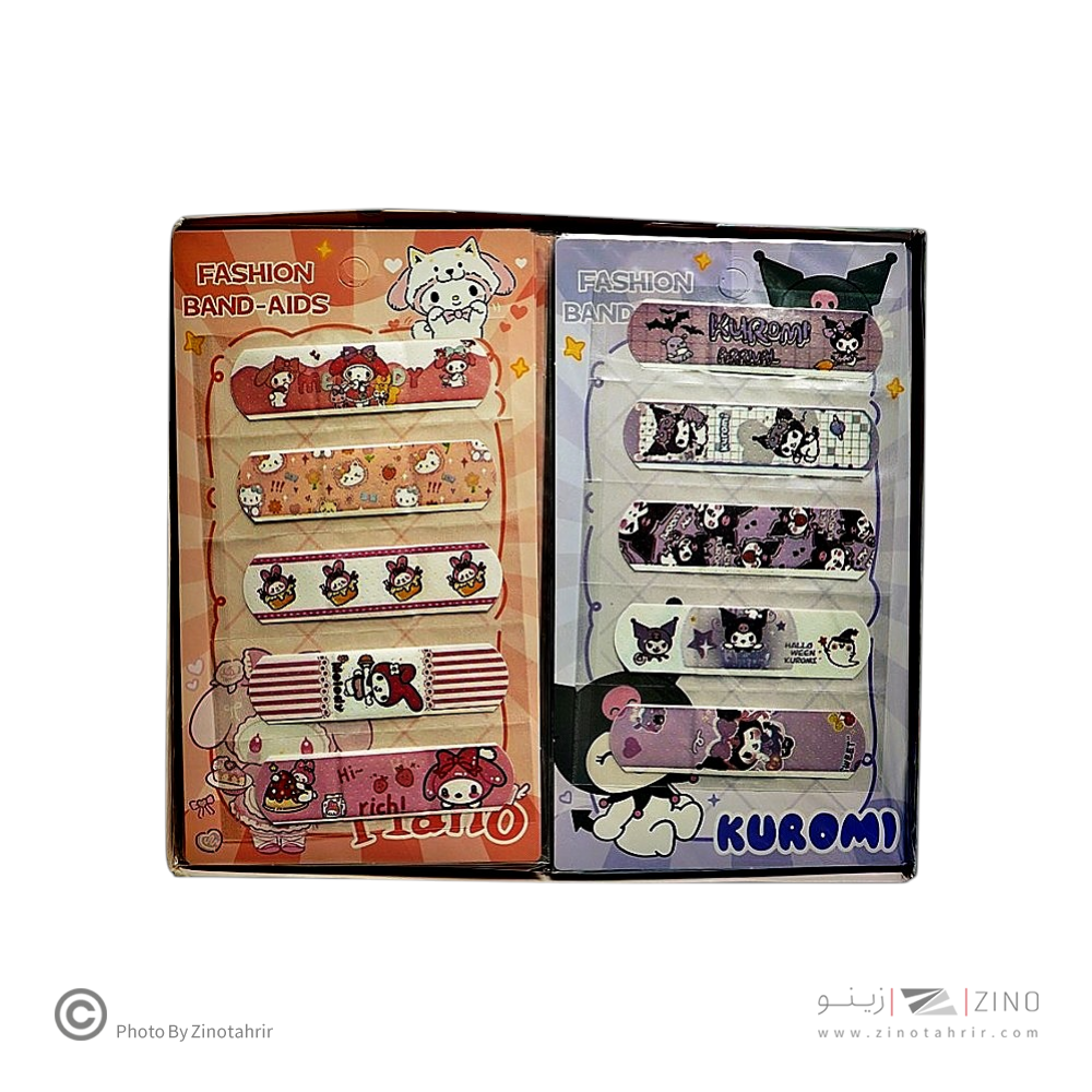 چسب زخم فانتزی طرح دار 5 تکه 