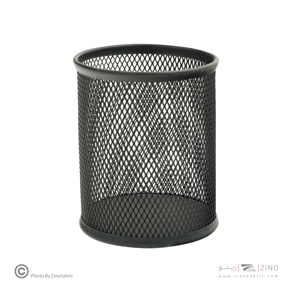 جاقلمی فلزی توری گرد مشکی سورنا/کرونا رگلام 12 عددی جدید