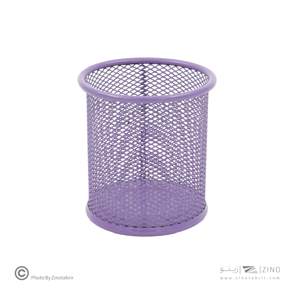 جاقلمی فلزی توری گرد رنگی جعبه تکی کرونا 