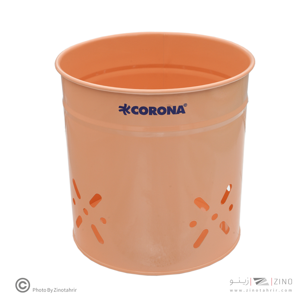 سطل فلزی پاستلی کودک کرونا