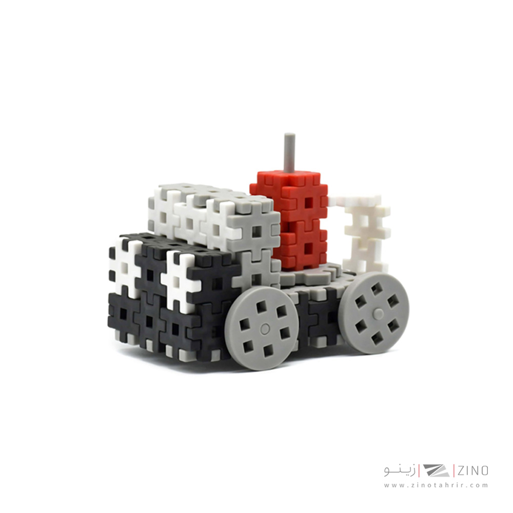 بازی ساختنی شش پر ربات(قرمز) هوپا