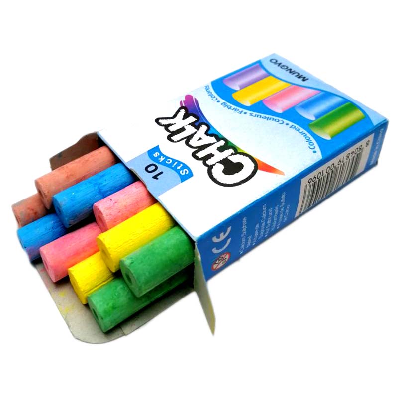 گچ تحریر رنگی 10عددی MANIMOO