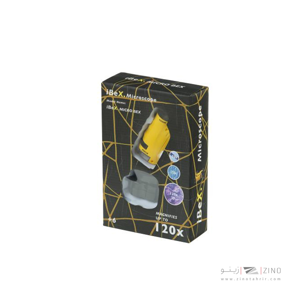 میکروسکوپ زیتازی جیبی آیبکس همراه با منبع مدل MICRO BEX 120X