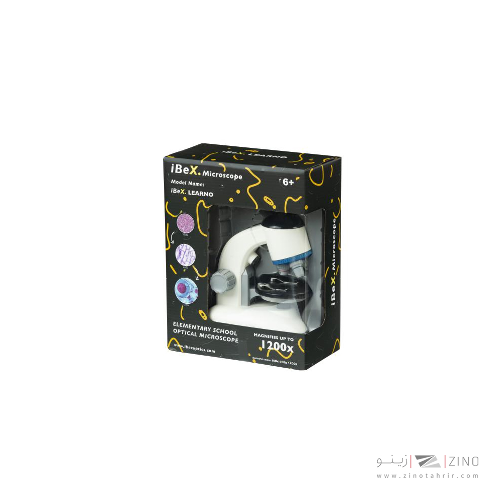 میکروسکوپ زیتازی دانش آموزی آیبکس مدل LEARNO 1200X