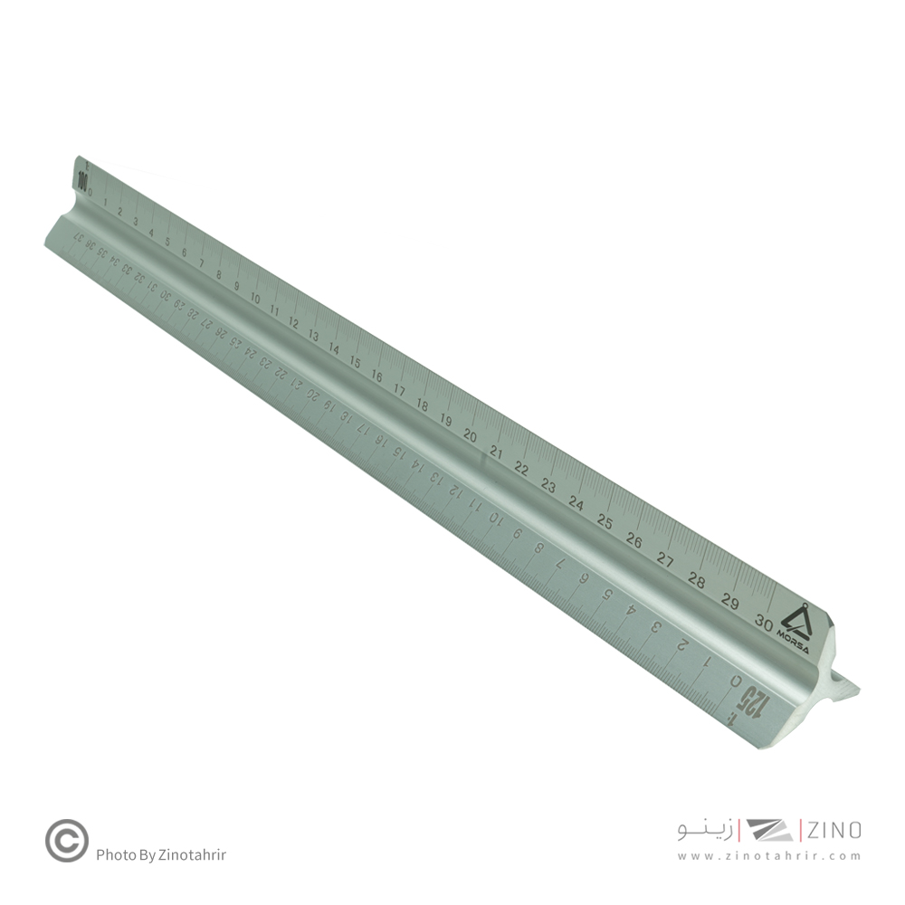 اشل30سانت حرفه ای بدنه آلومینیوم نقره ای MORSA بومیران